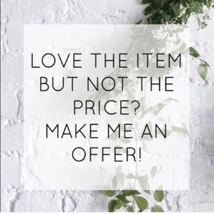 Feel free to make offers!❣️